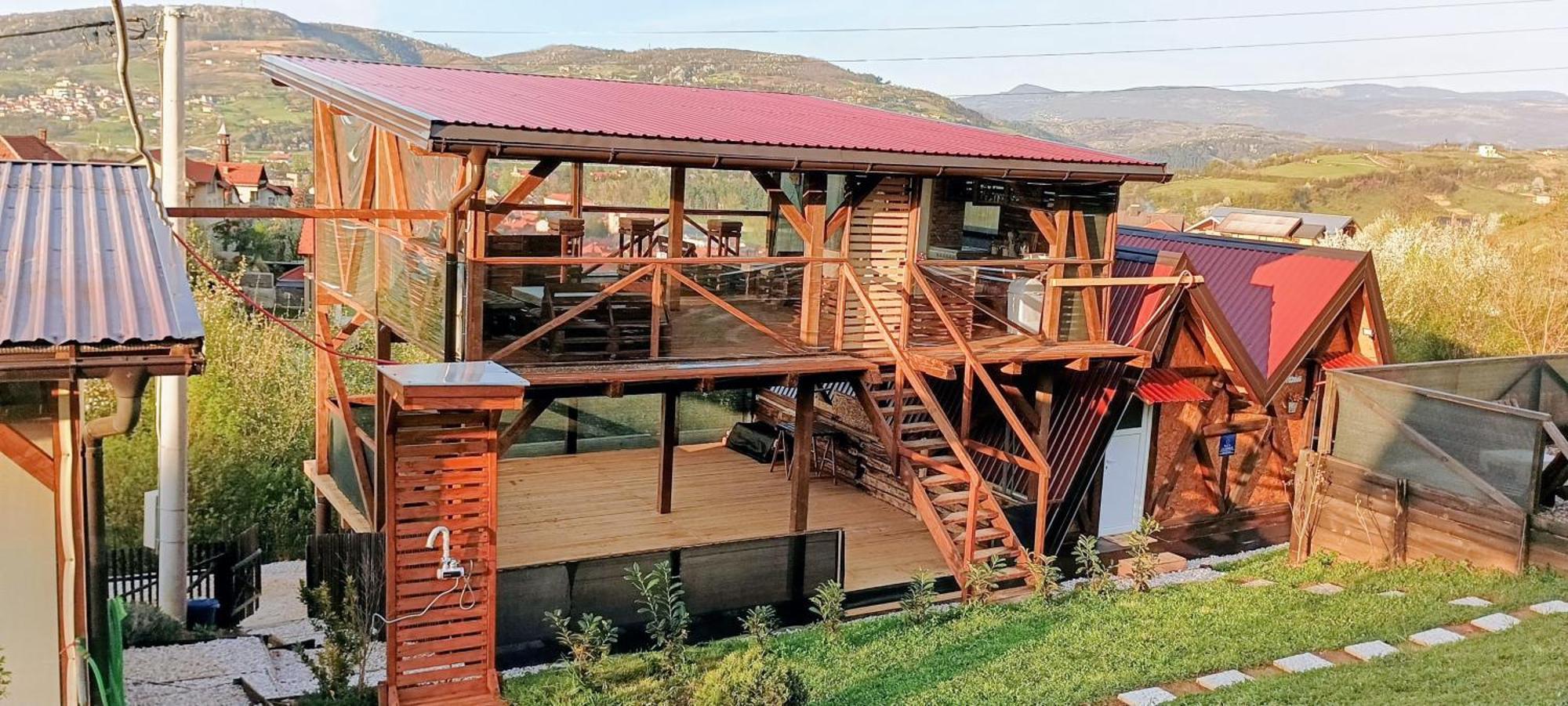 Hotel Bosnian Pyramid Glamping Visoko Exterior foto