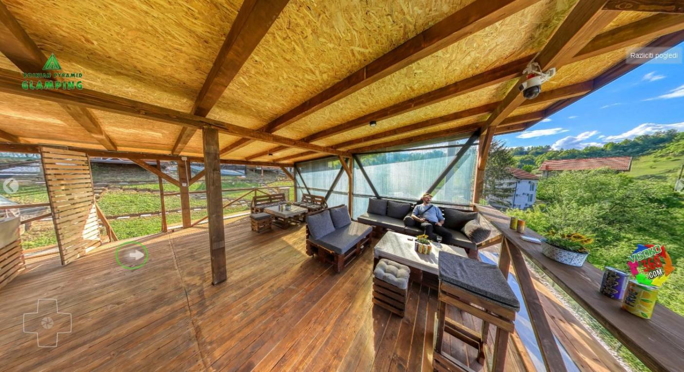 Hotel Bosnian Pyramid Glamping Visoko Exterior foto
