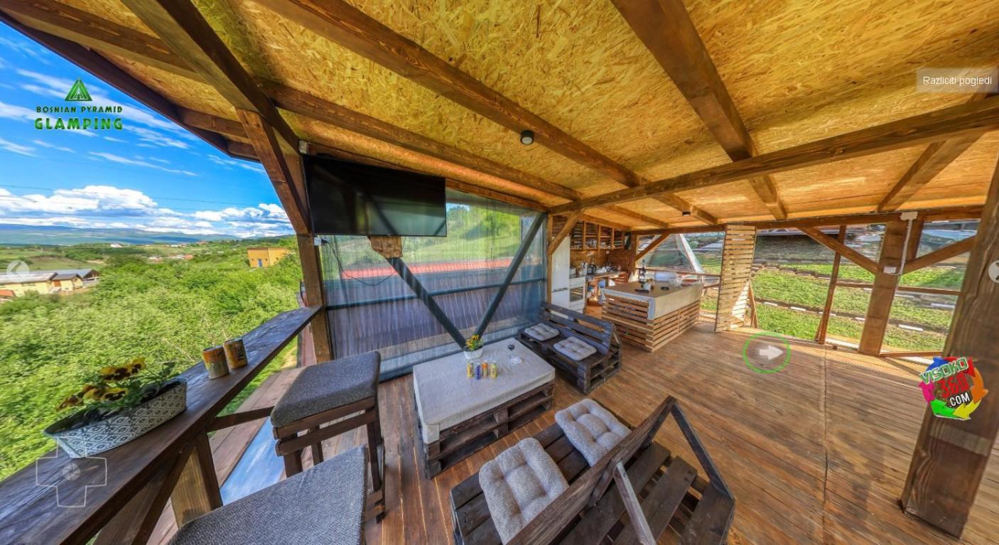 Hotel Bosnian Pyramid Glamping Visoko Exterior foto