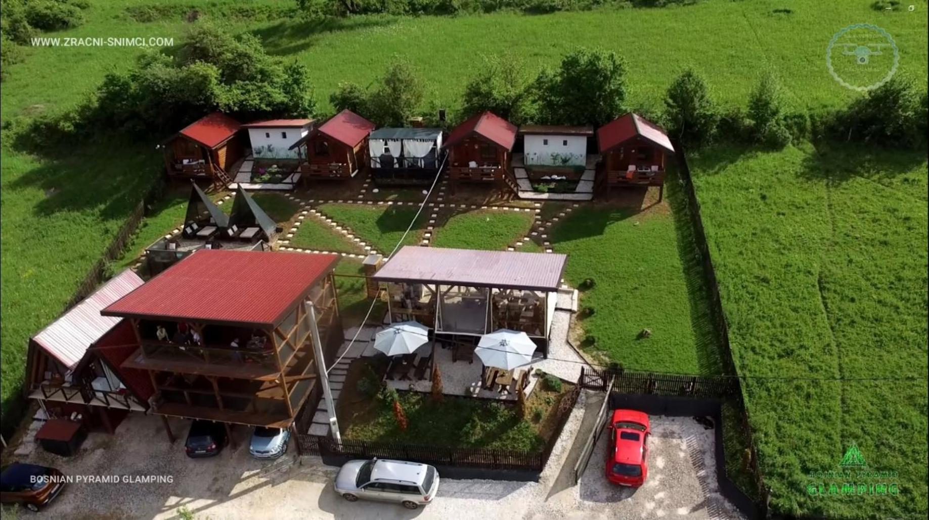 Hotel Bosnian Pyramid Glamping Visoko Exterior foto