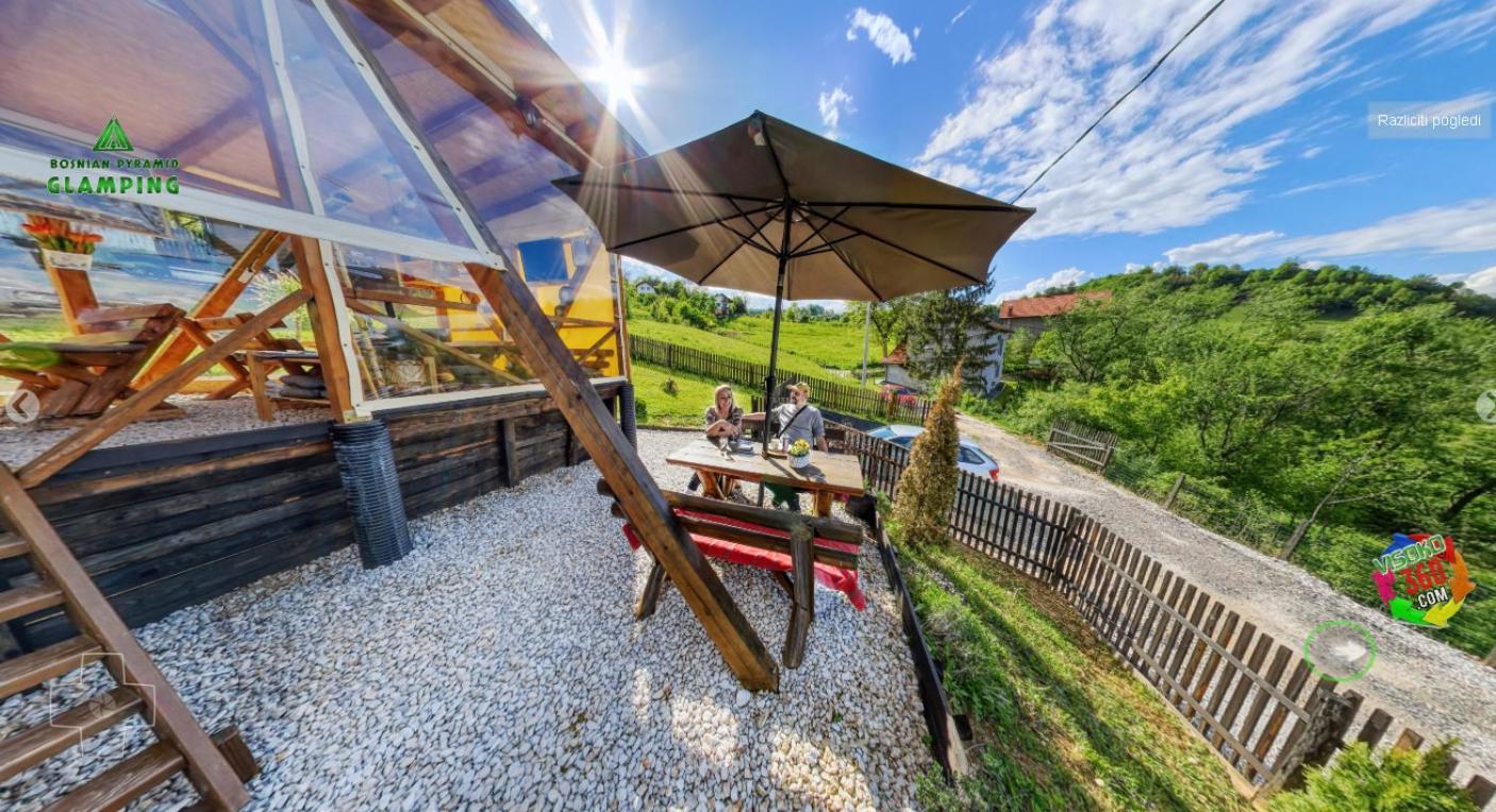 Hotel Bosnian Pyramid Glamping Visoko Exterior foto