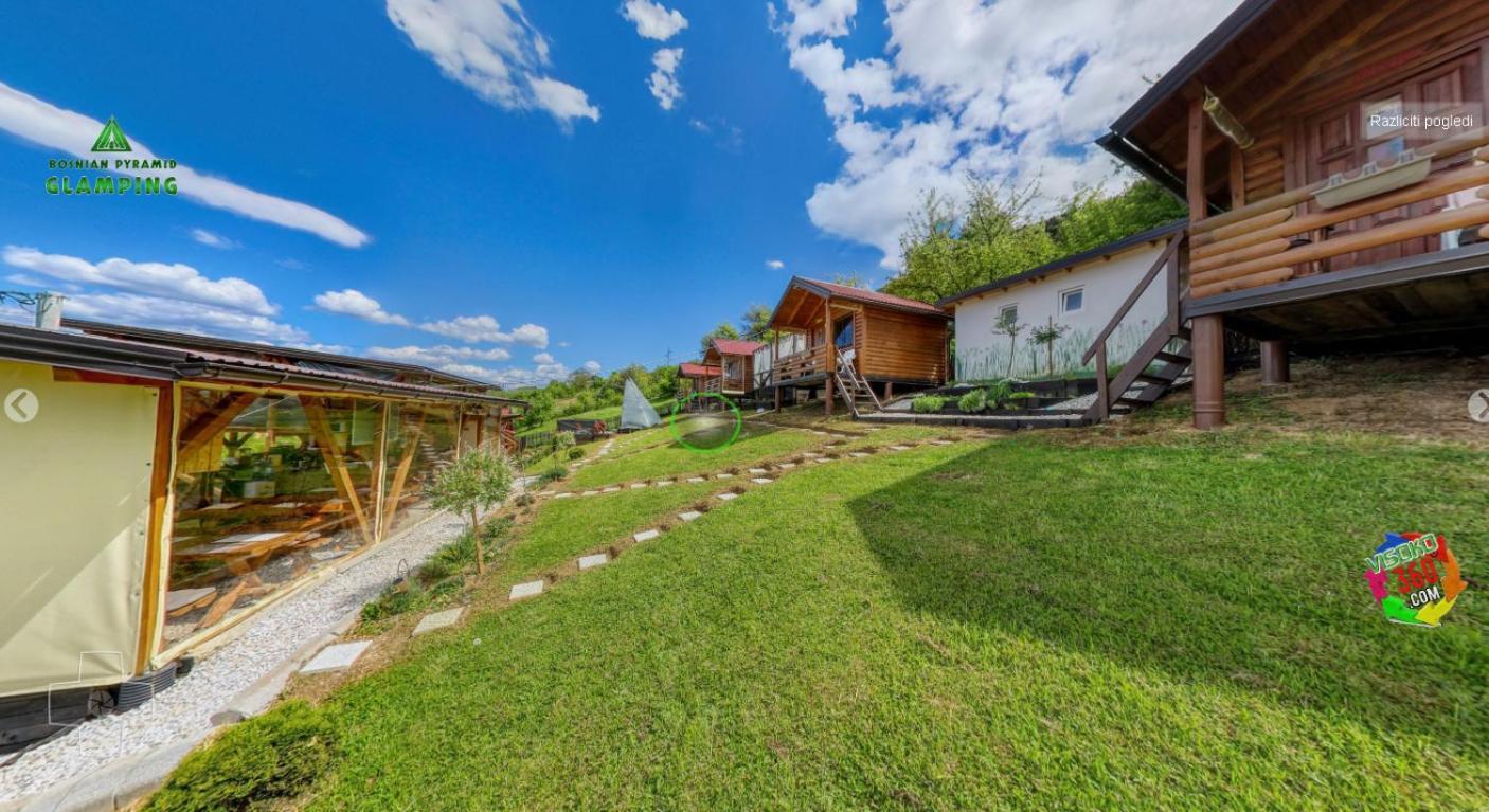 Hotel Bosnian Pyramid Glamping Visoko Exterior foto